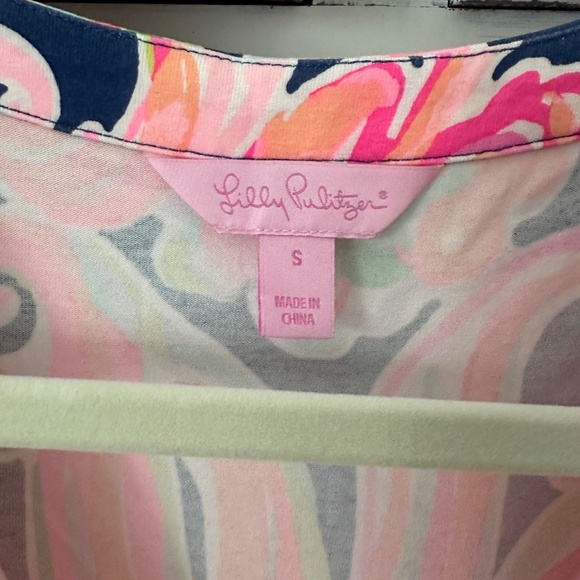 Lilly Pulitzer Karli wrap romper S - Picture 3 of 4